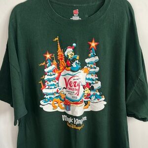 Disney Magic Kingdom Christmas T-Shirt
